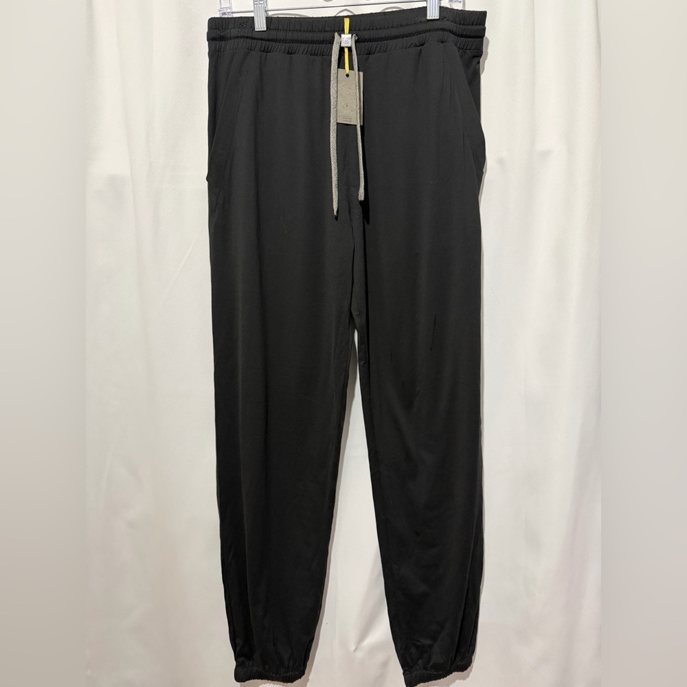 Canali Luxury Men’s Athletic Joggers with Gray Drawstring Size IT 50 US L NWT